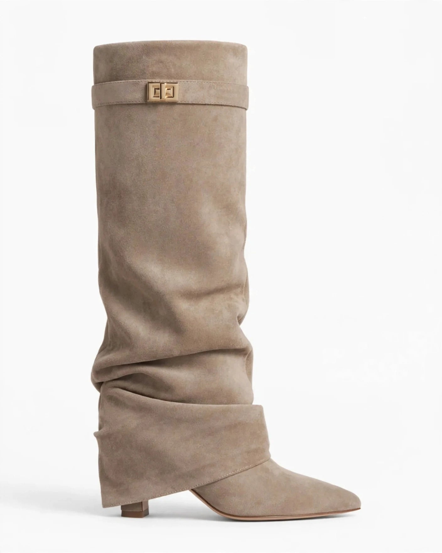 The Beige Vermoria Boots
