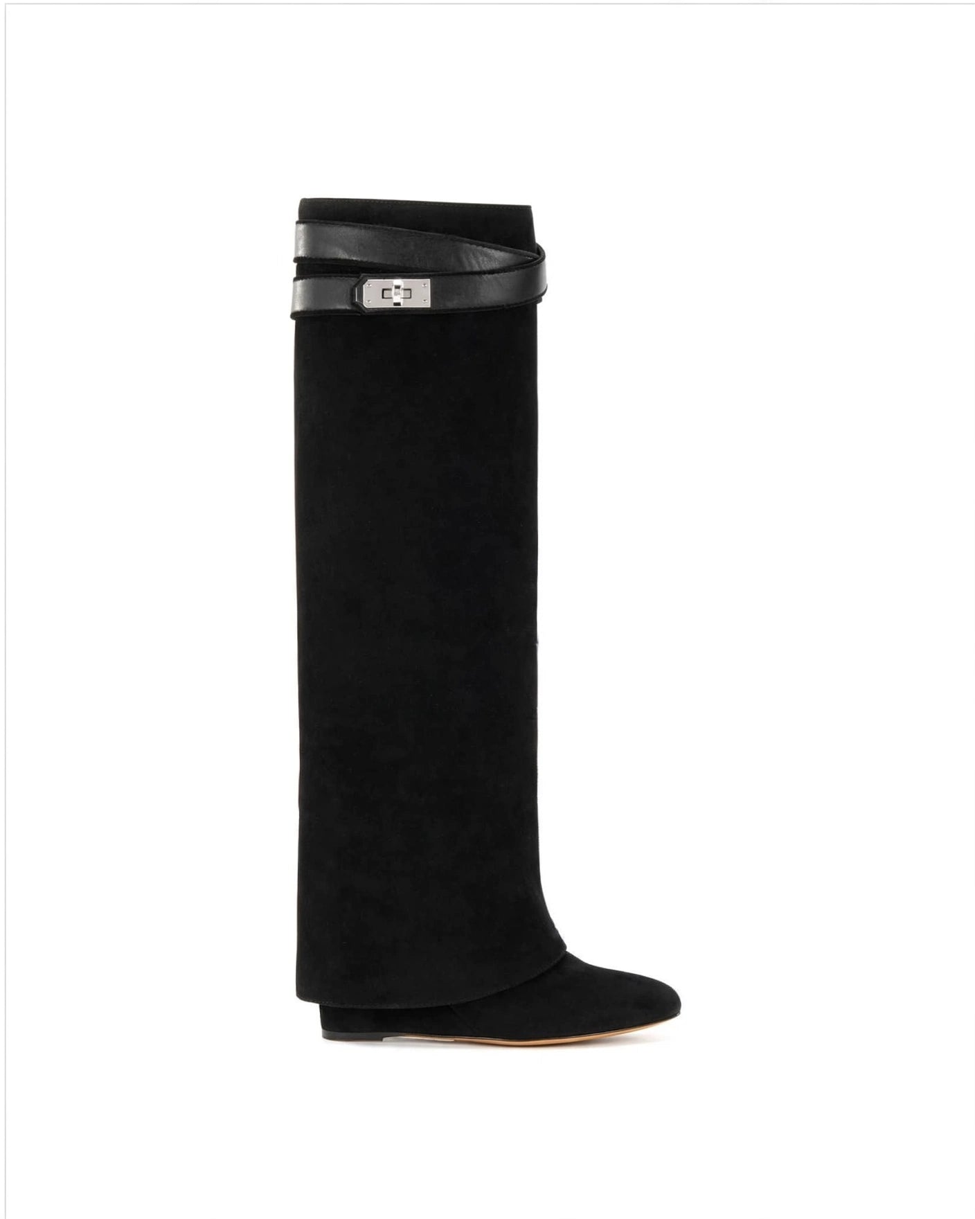 The Black Suede Vermoria Boots