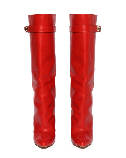 The Red Vermoria Boots