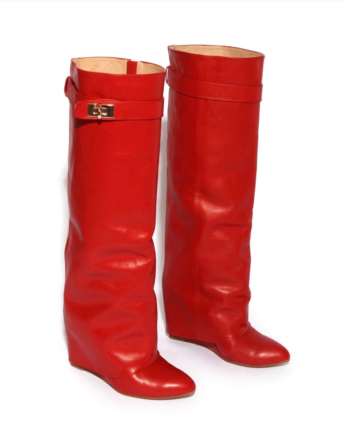 The Red Vermoria Boots