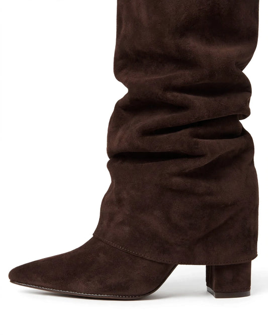 The Brown Suede Vermoria Boots