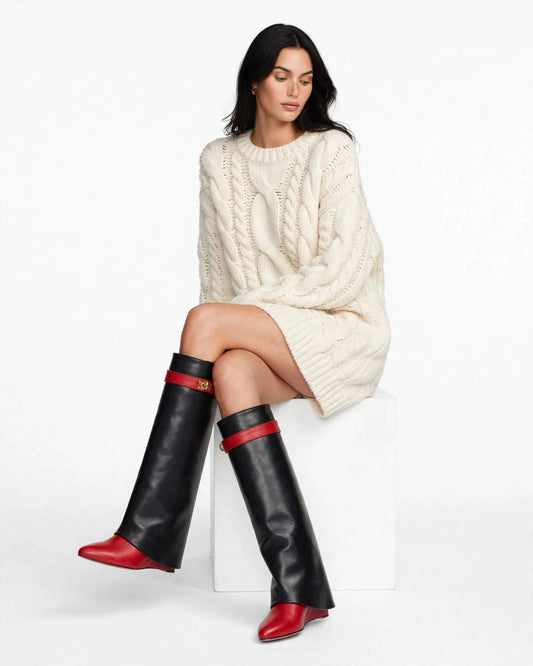 The Scarlet Vermoria Boots