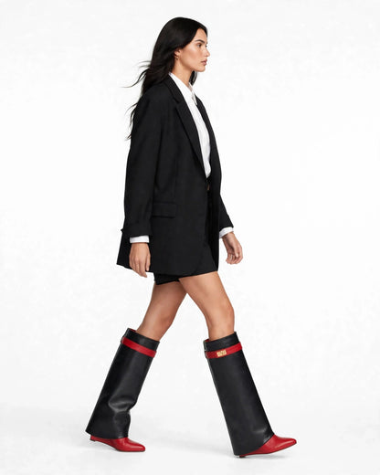 The Scarlet Vermoria Boots