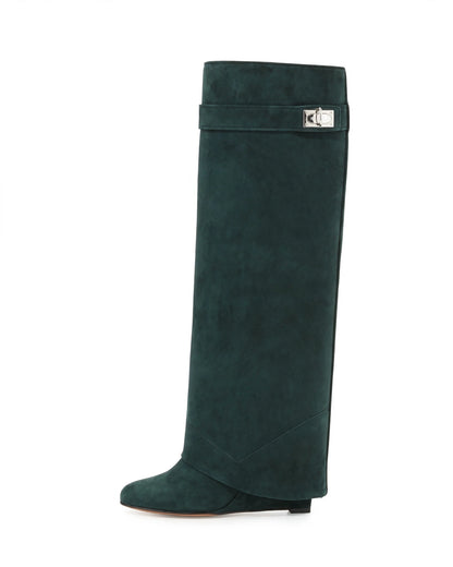 The Green Vermoria Boots