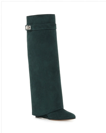 The Green Vermoria Boots