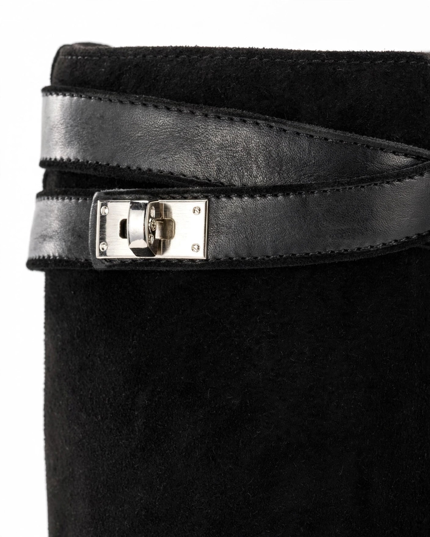 The Black Suede Vermoria Boots