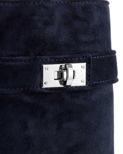 The Navy Vermoria Boots