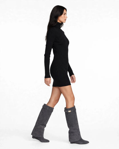 The Grey Vermoria Boots
