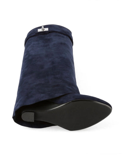 The Navy Vermoria Boots