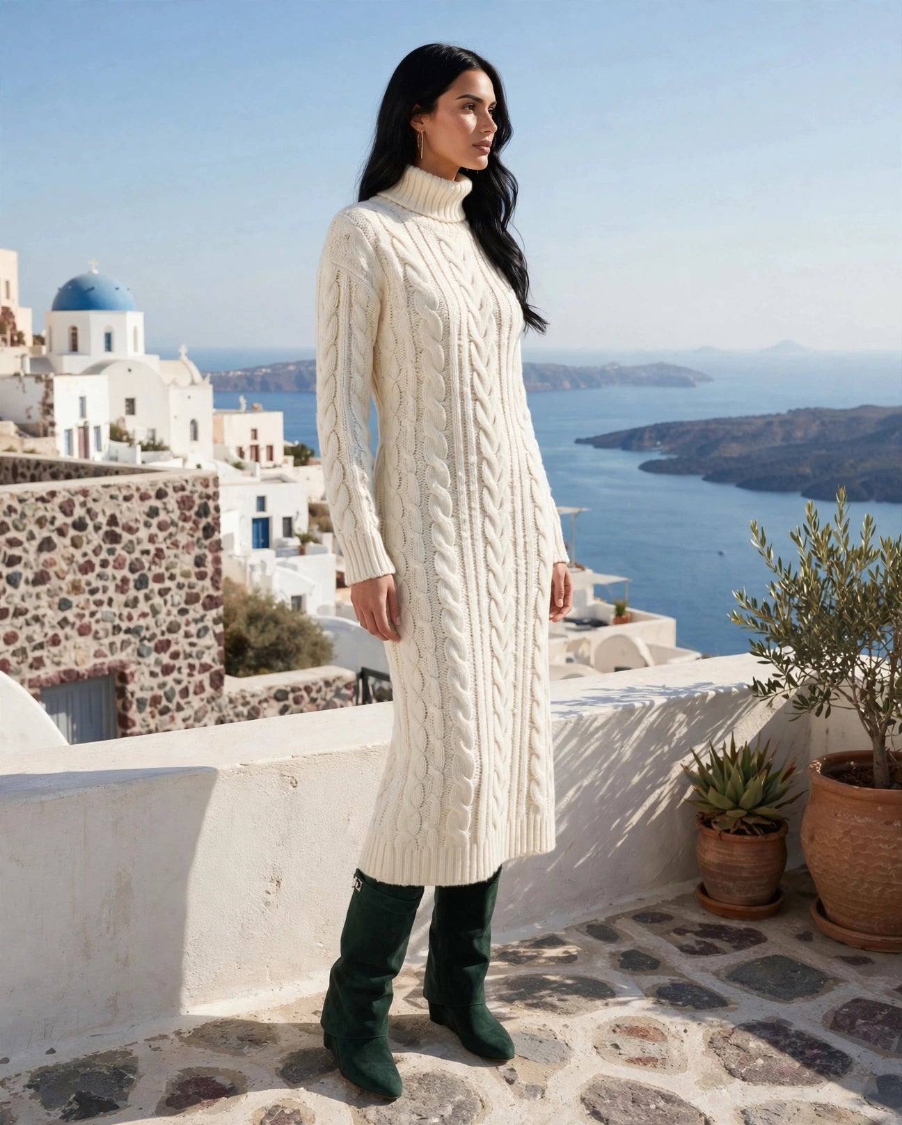 The Green Vermoria Boots