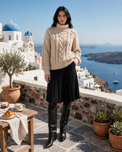 The Black Vermoria Boots
