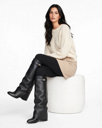 The Black Vermoria Boots