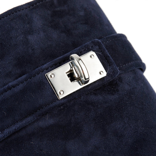 The Navy Vermoria Boots