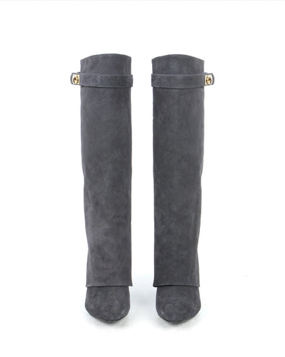 The Grey Vermoria Boots