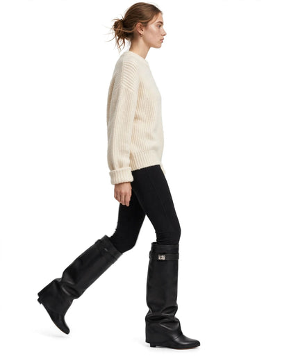 The Black Vermoria Boots